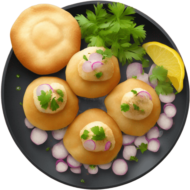 pani puri dish emoji