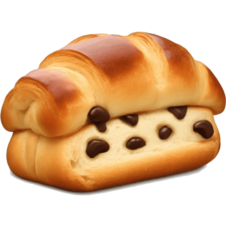 Pain au chocolat  emoji