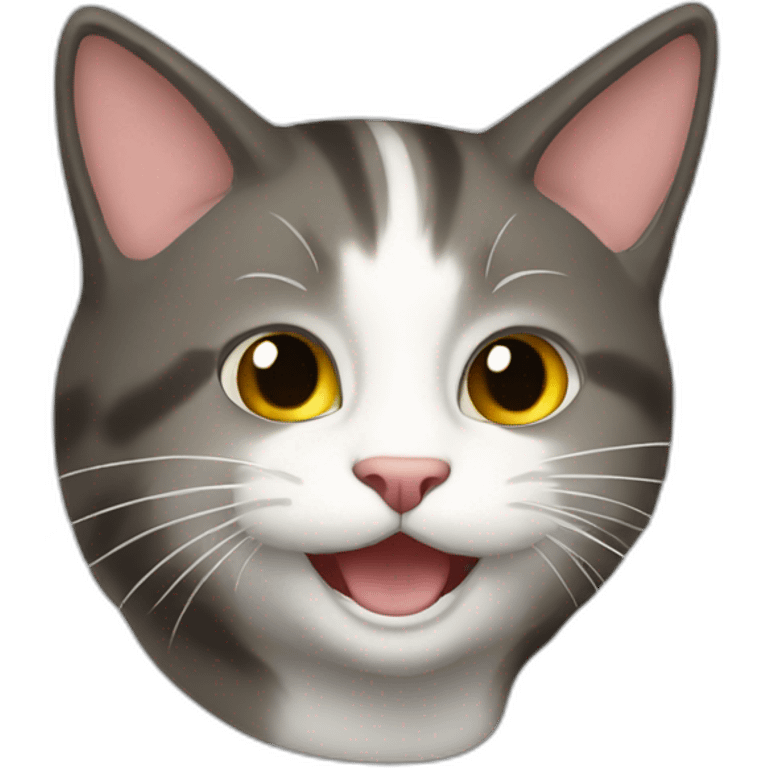 Un gato bomitando emoji