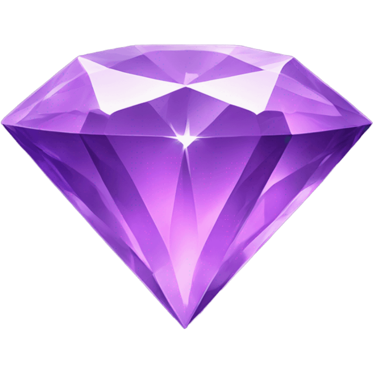 Purple diamond  emoji