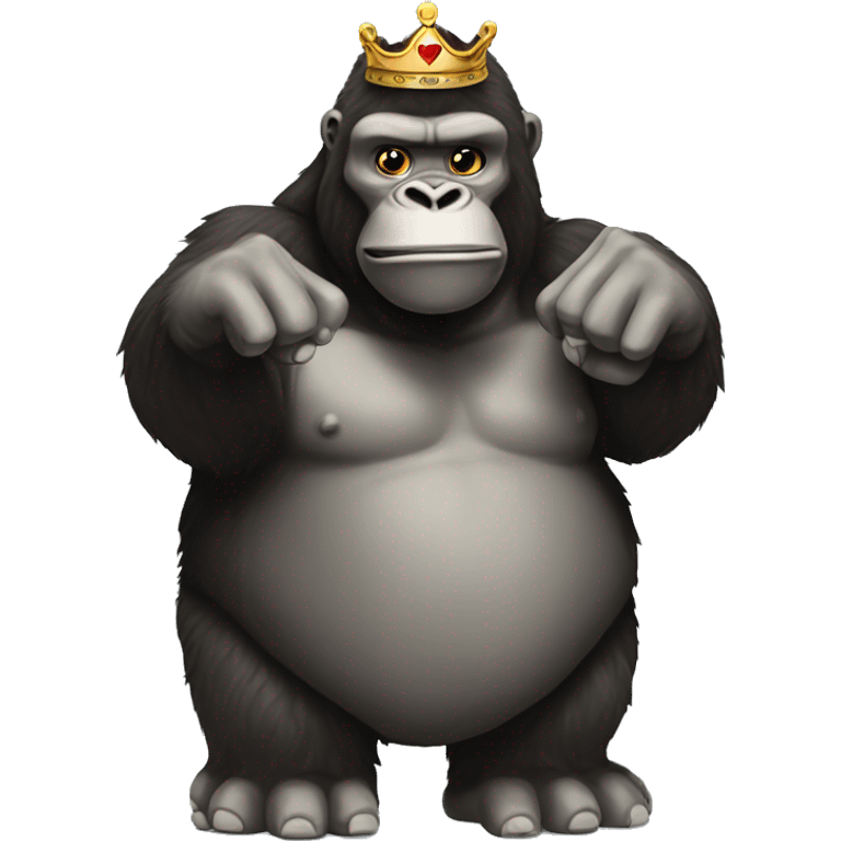 King Kong WITH LOVE HEART HANDS emoji