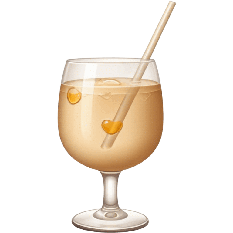 Beige aesthetic drink emoji