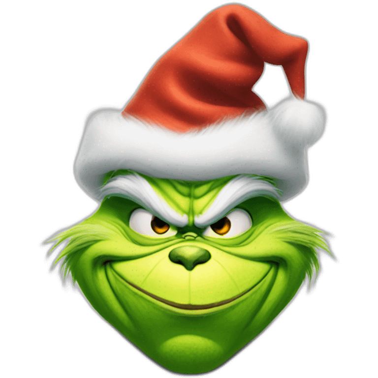 The grinch halloween emoji