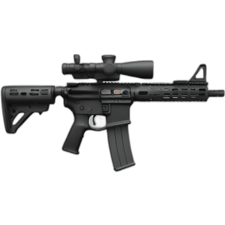 AR15 rifle emoji