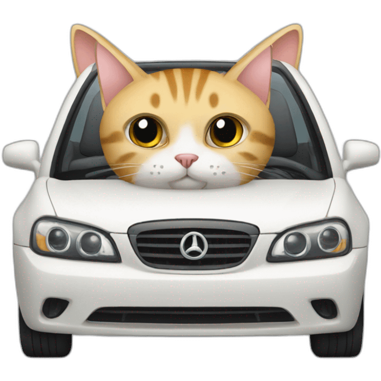 Cat s car emoji