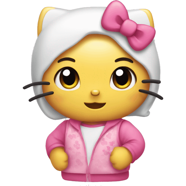 Hello kitty cute emoji