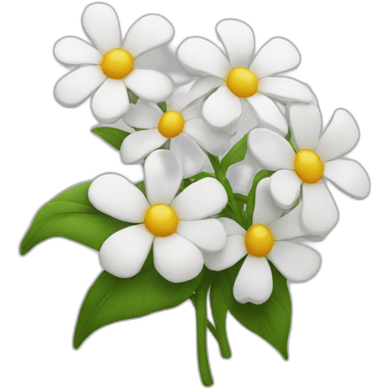 flowers white emoji