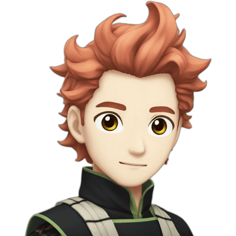 tanjiro from demon slayer emoji