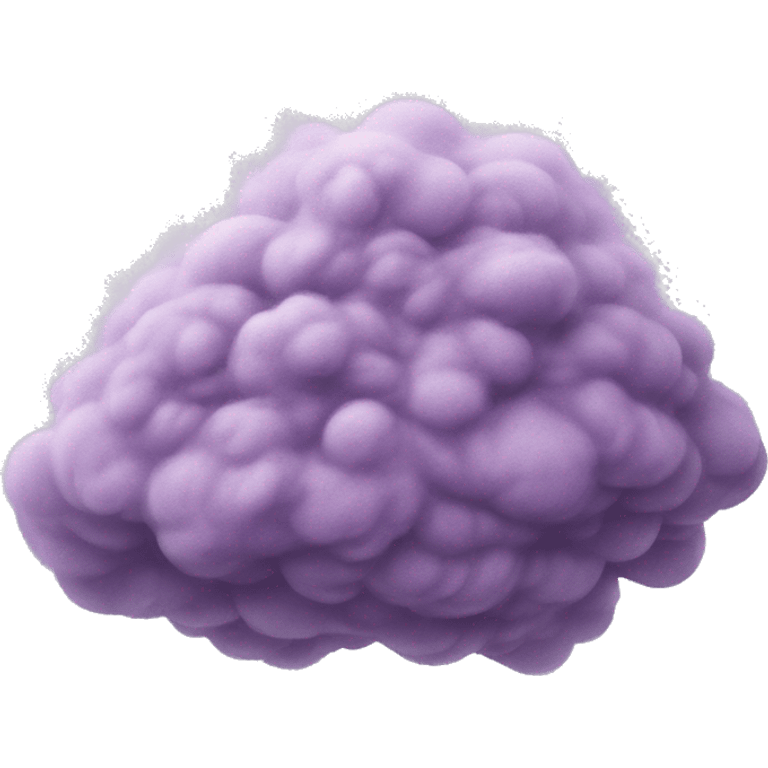 pastel purple pile of dust emoji