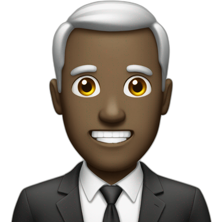 evil office man emoji