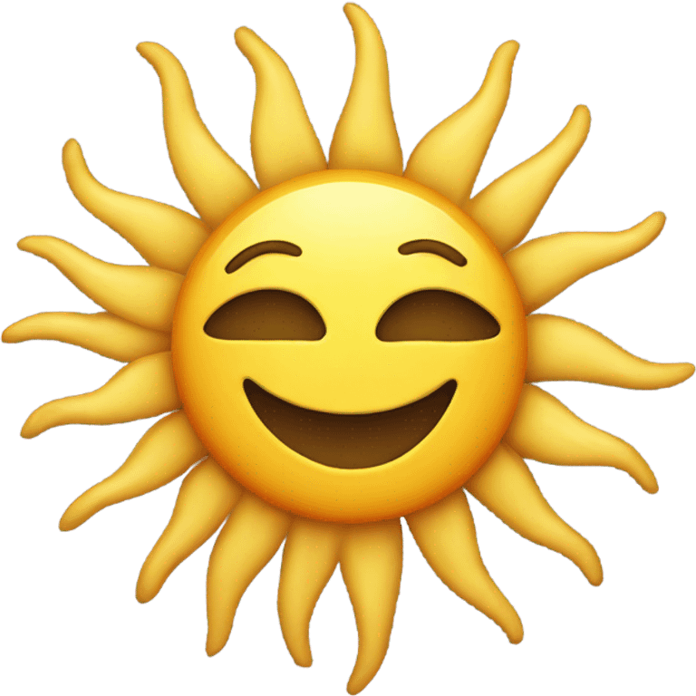 Sun emoji