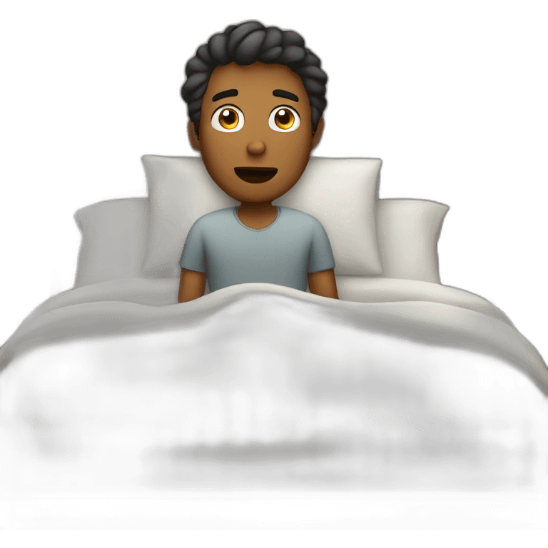 man waking up at 4am emoji