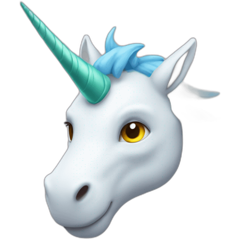 Dragon-Unicorn emoji