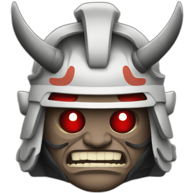 Oni samurai emoji