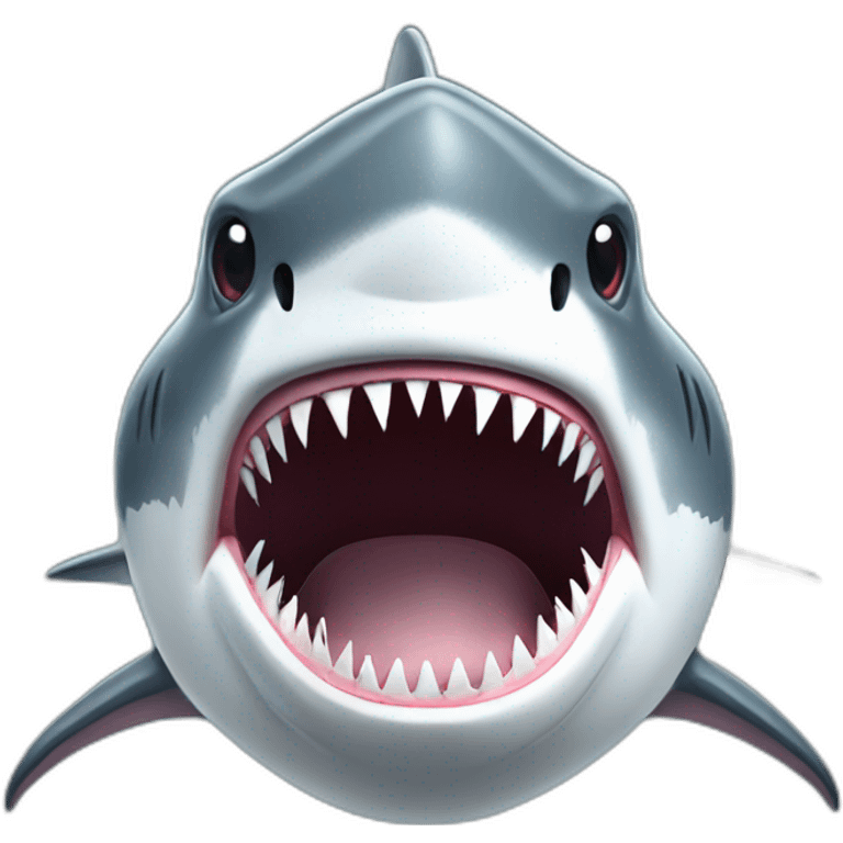 Great white shark emoji