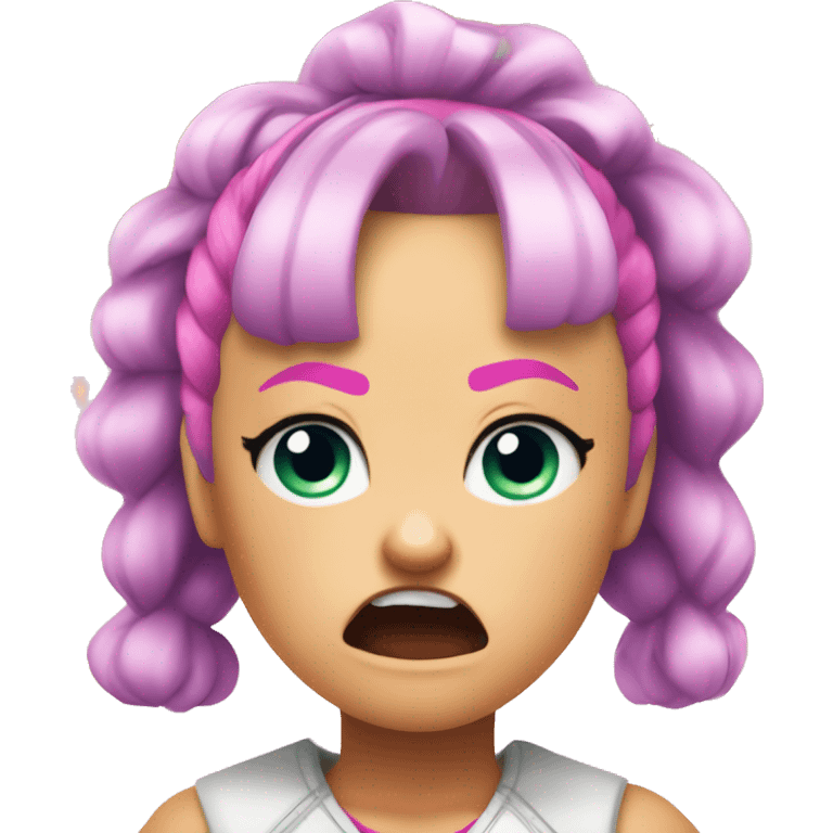 Jojo Siwa angry emoji