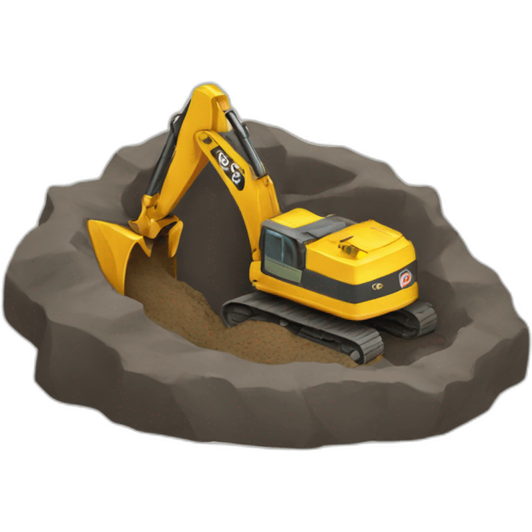 cat dig emoji