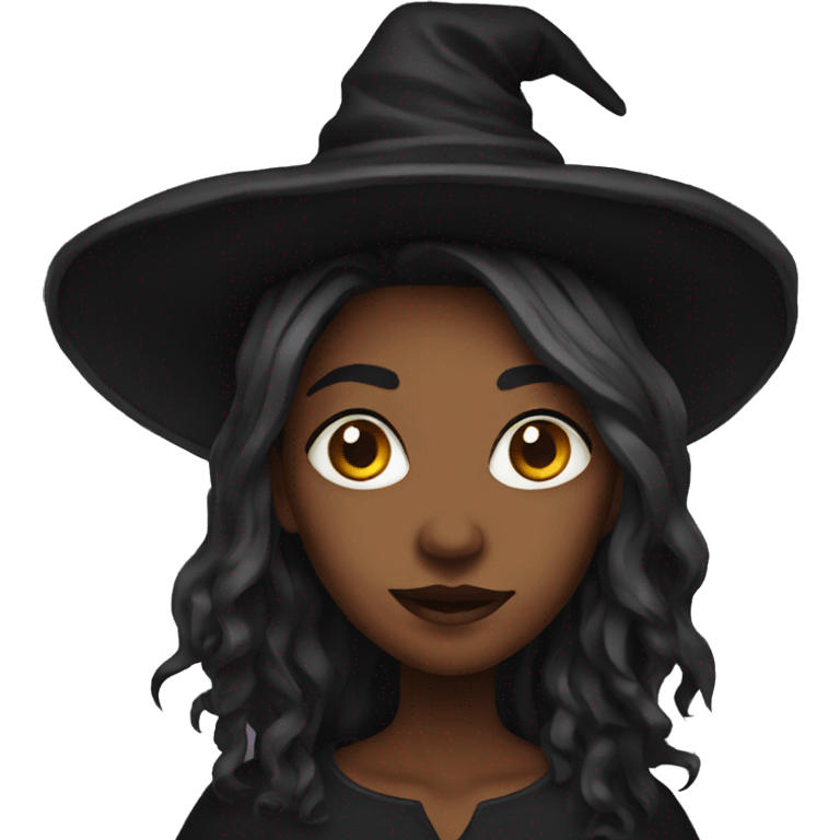 black witch emoji