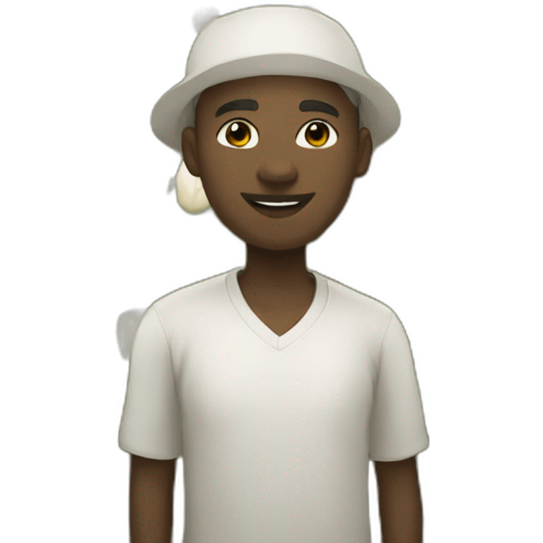 Niger in coton field emoji