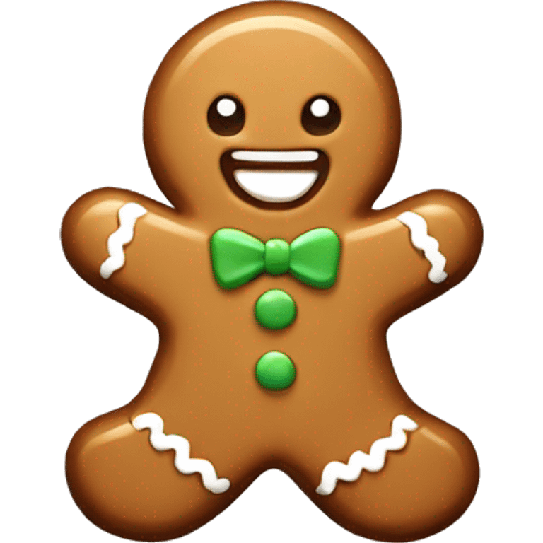 gingerbread cookie emoji