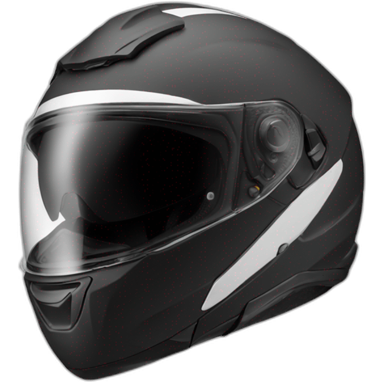 Adventure motorcycle helmet emoji