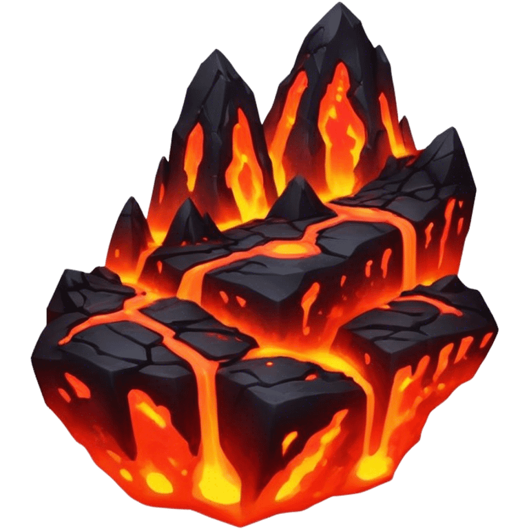 Gravity, space, lava, neon, neon, lava nether emoji