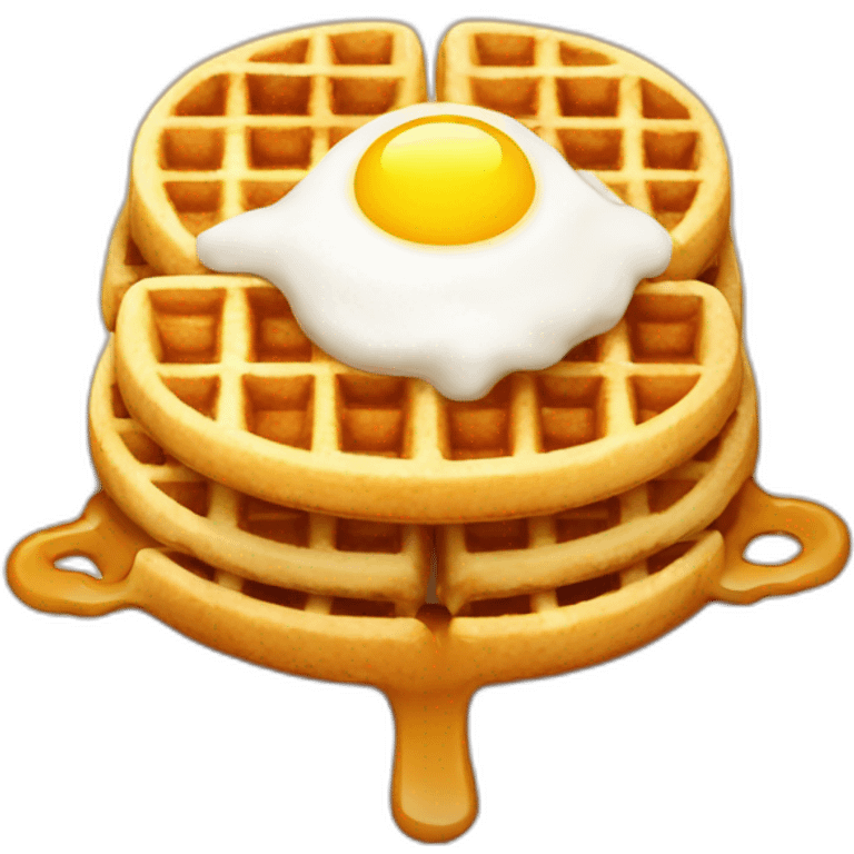 Waffle emoji