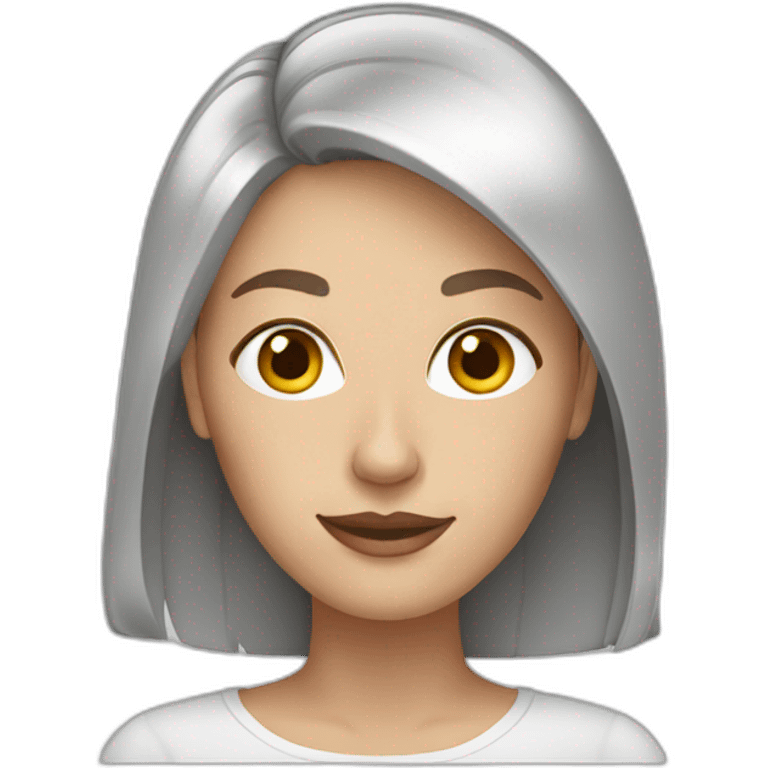 angela-white-woman-brown-hair emoji