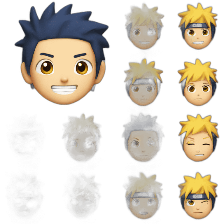 Cute Naruto emoji