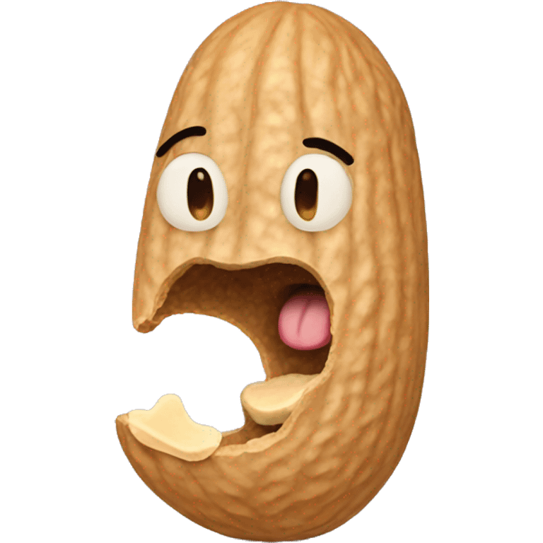 peanut eating  emoji