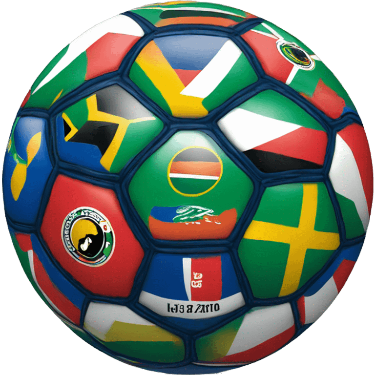 2010 jabulani soccer ball from 2010 south africa world cup emoji