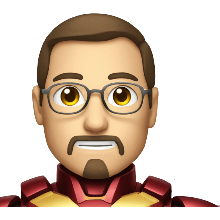 Steve Jobs as Iron Man emoji