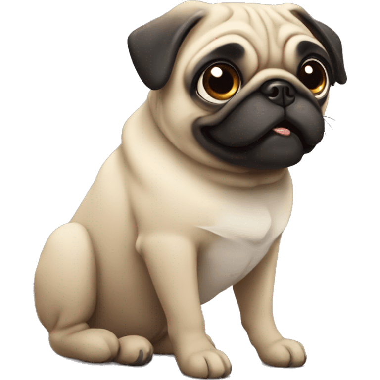 Pug emoji