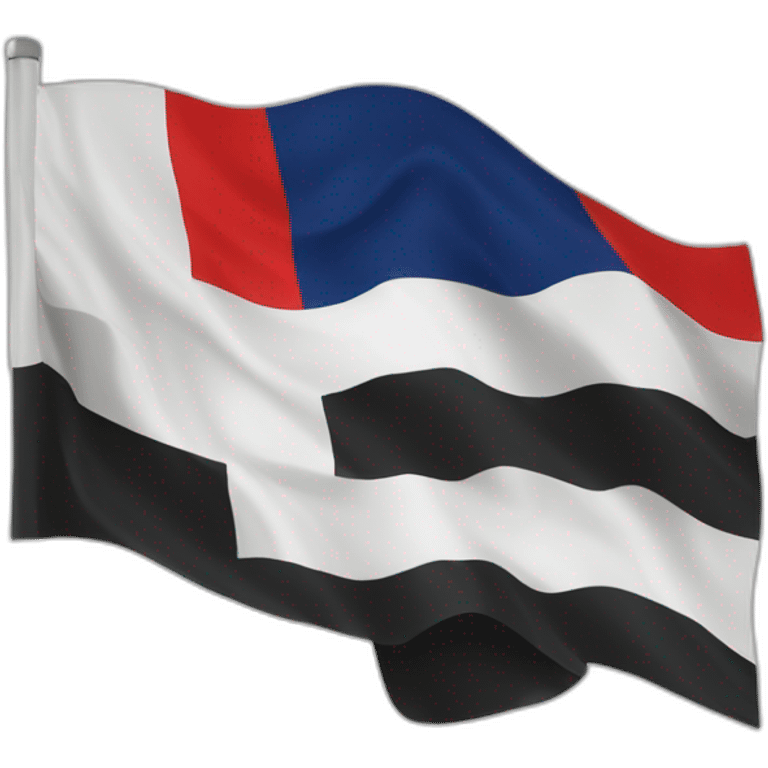 drapeau breton de France emoji