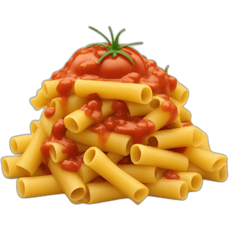 pasta with tomato sauce emoji