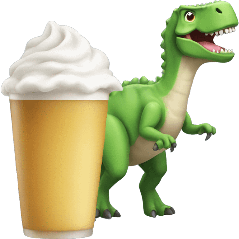 Dino y Shake emoji