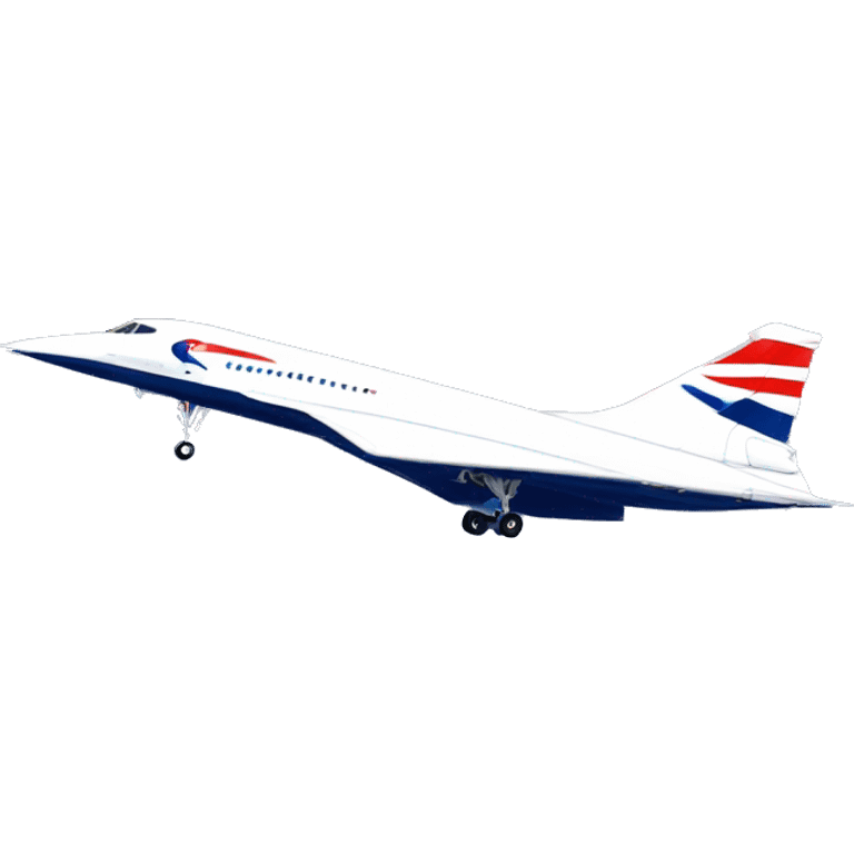 British airways concorde emoji