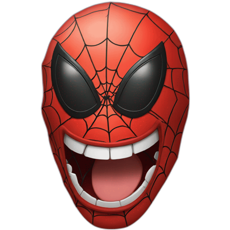 Spiderman  laugh  emoji