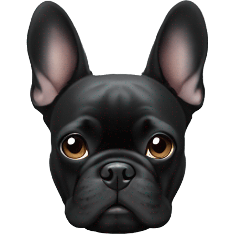 black frenchbulldog emoji