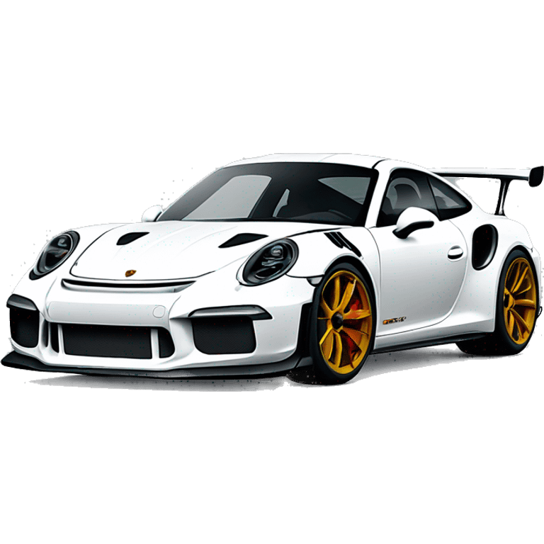 Porsche 911 gt3 rs emoji