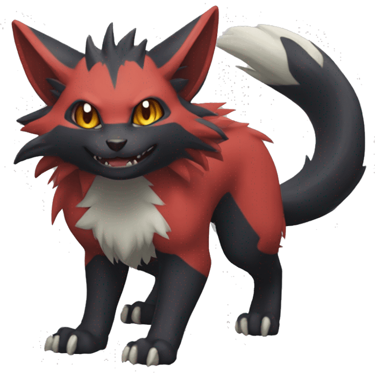 Nargacuga-Torracat-Zoroark full body emoji