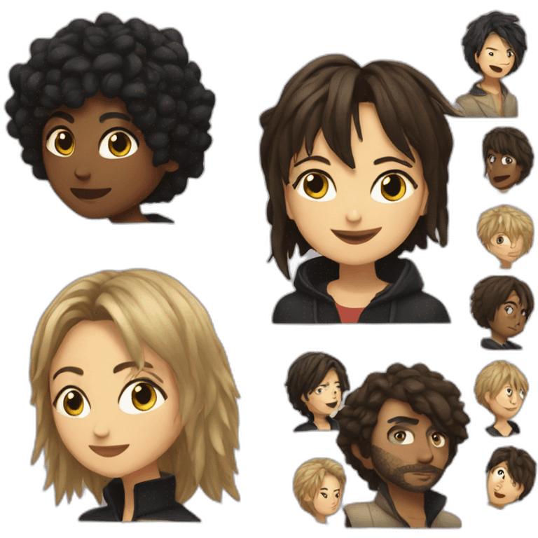 Zemfira and Renata emoji