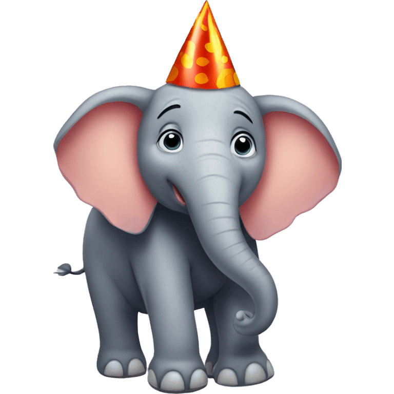 Party elephant  emoji