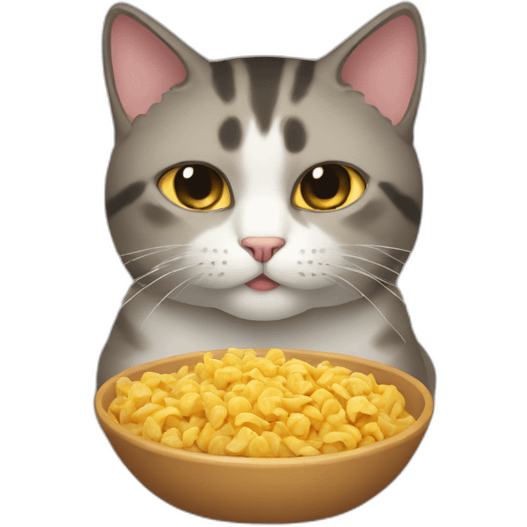 cat hungry emoji