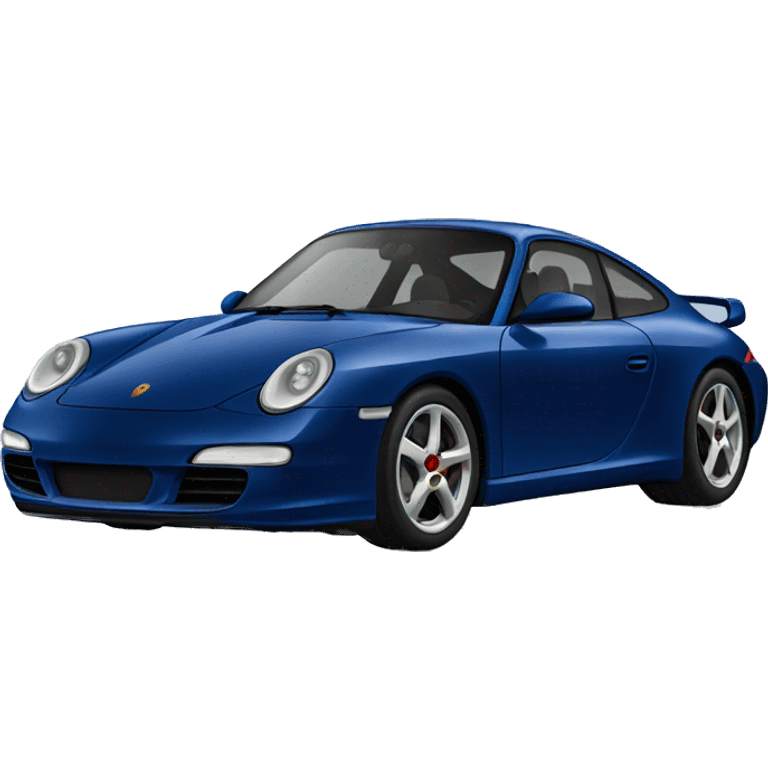 dark blue Porsche emoji