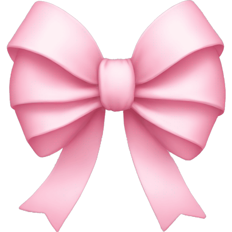 light pink bow  emoji