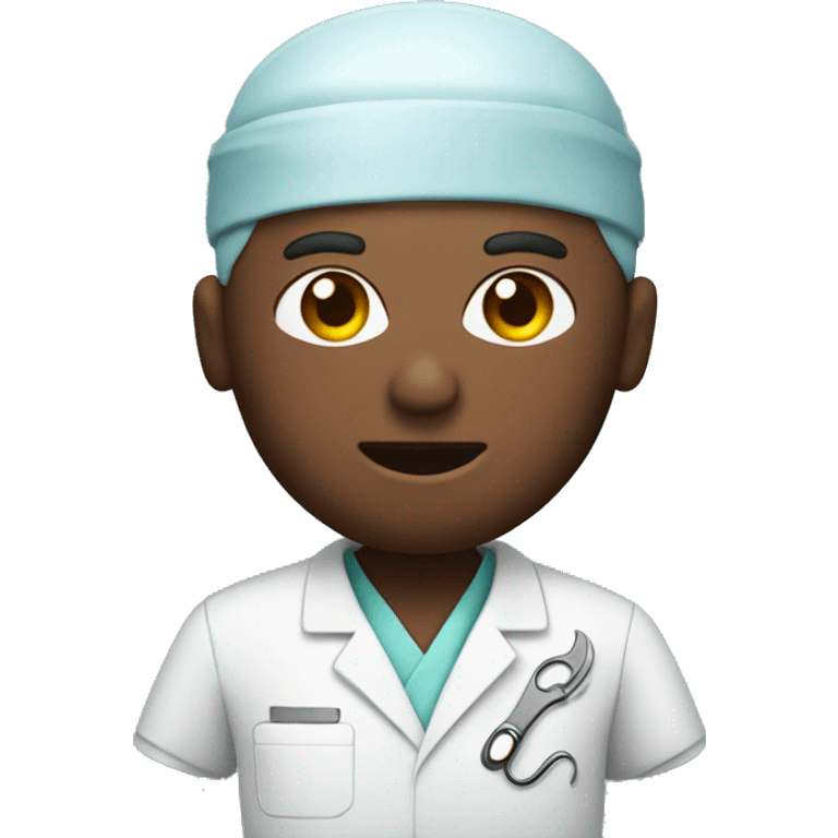 surgeon with a scalpel in his hands emoji