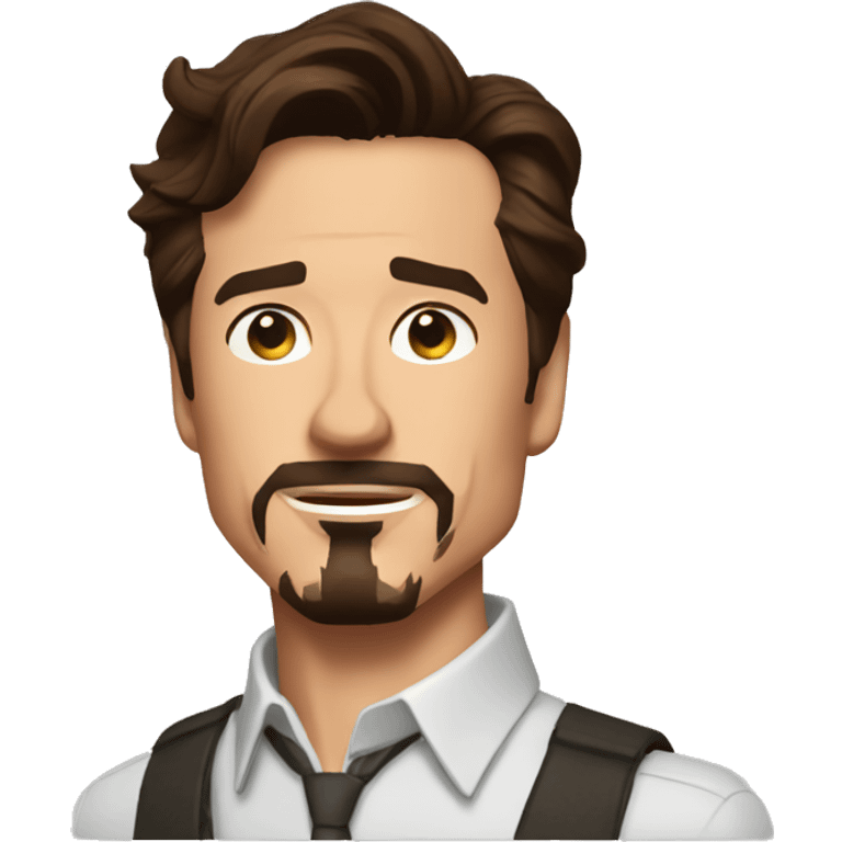 tony stark spiderman emoji