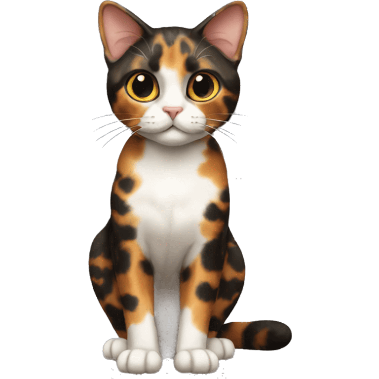 Tortoiseshell Cat Breed Full Body emoji