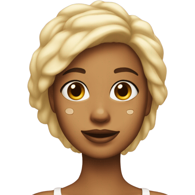 chica skincare emoji